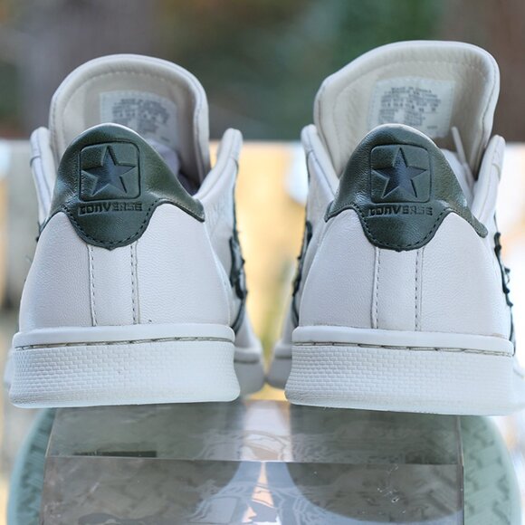 Converse John Varvatos Pro Leather Low White Green 2012 - Picture 11 of 15